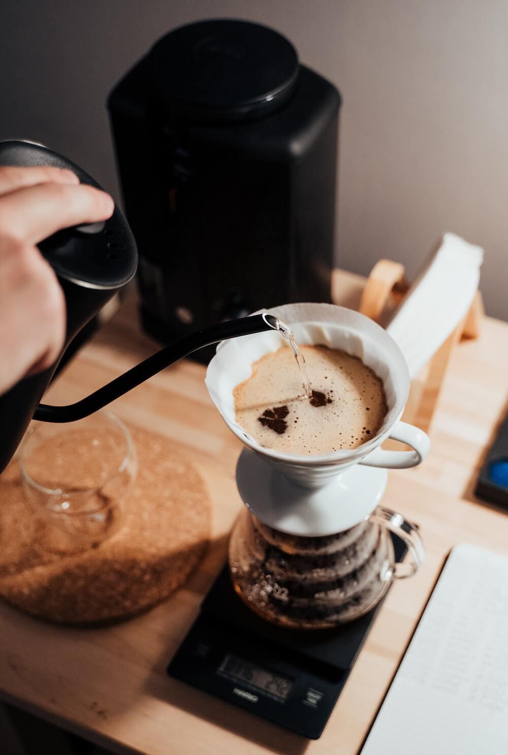 Kaffeezubereitung mit Filterkaffee